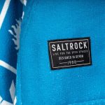 Saltrock Logo - Kids Microfibre Changing Towel - Blue label