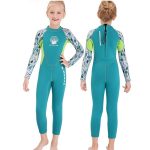 Dive and Sail Girls 2.5mm SCR Neoprene Wetsuit Blue