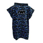 TWF KIDS TOWEL ROBE - FISH CAMO