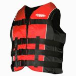 4 BUCKLE BUOYANCY AID RED